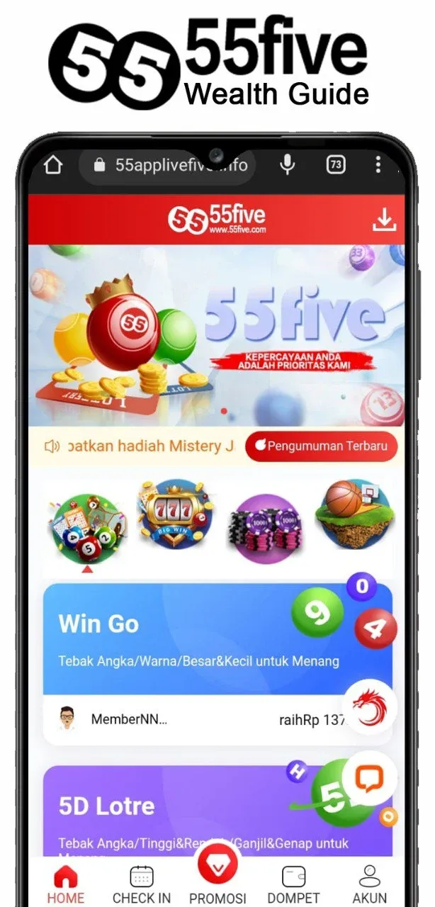 55five screenshot