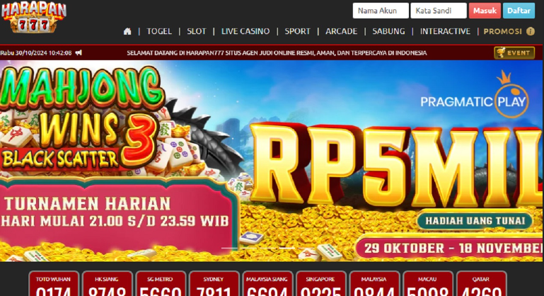 HARAPAN777 screenshot