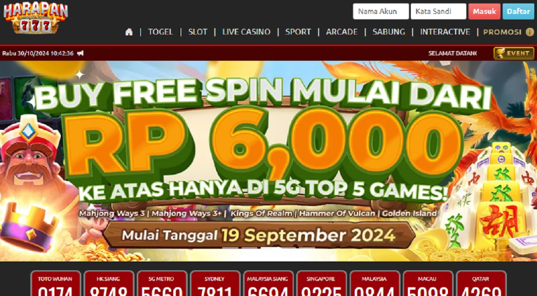 HARAPAN777 screenshot