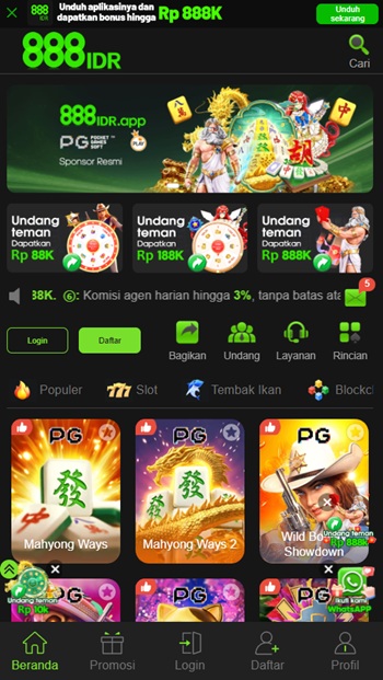 888IDR screenshot