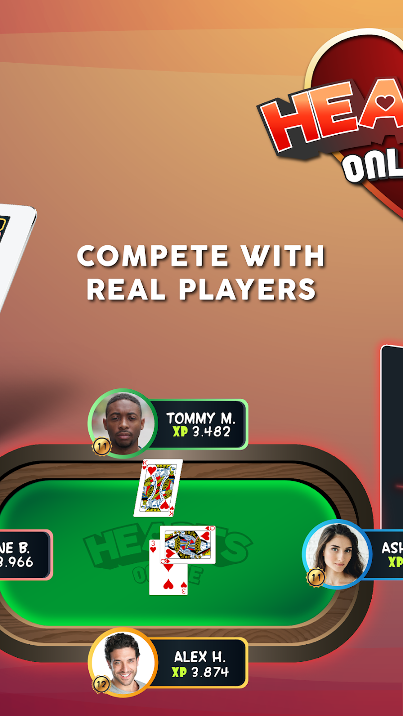 Hearts - Online Hearts Game screenshot