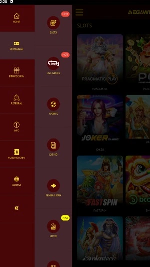 Megawin777 screenshot