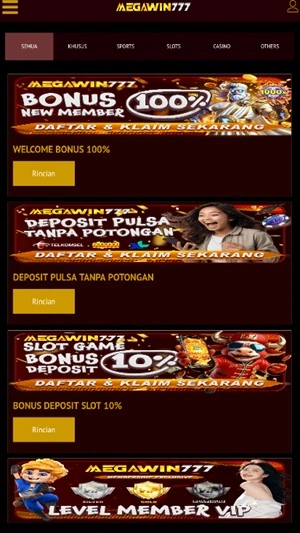 Megawin777 screenshot