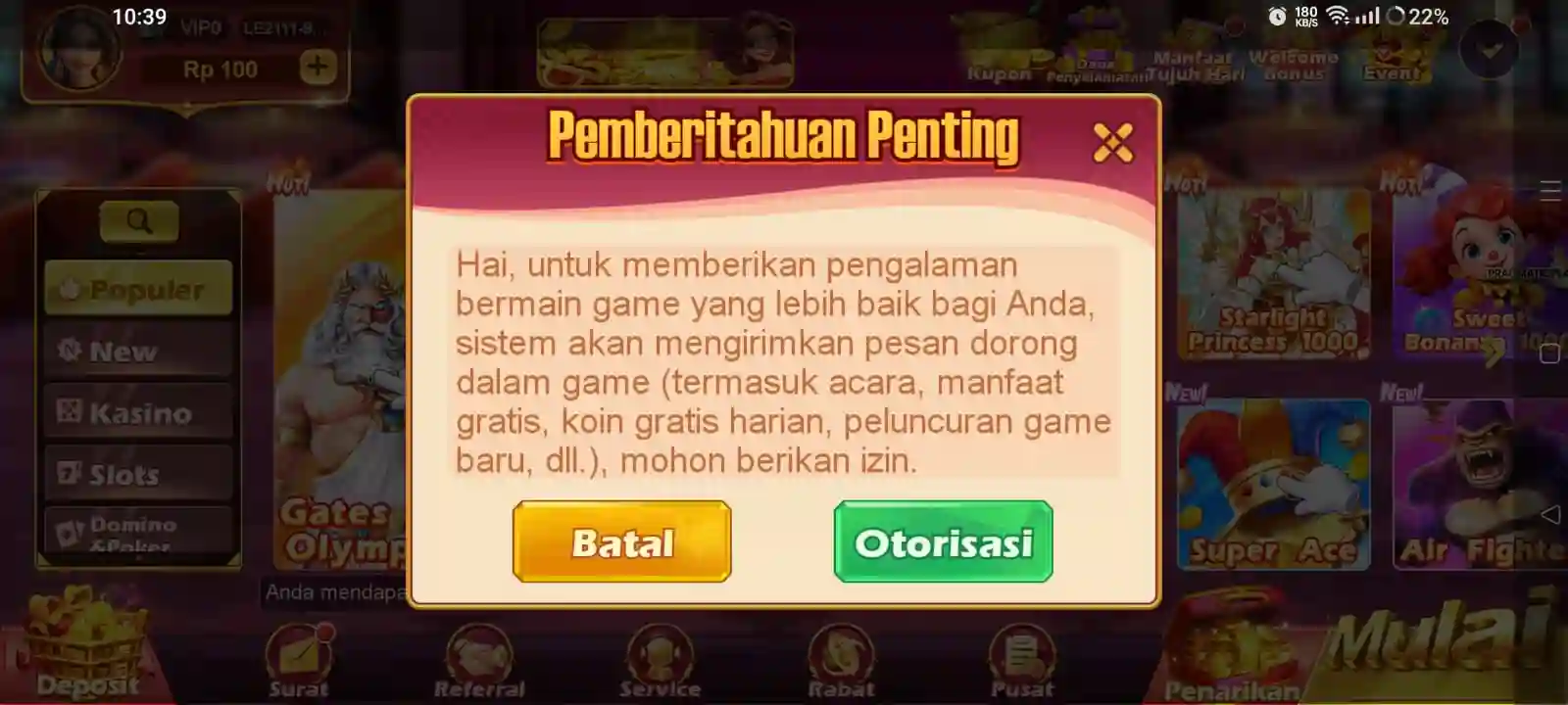 Svip9 screenshot