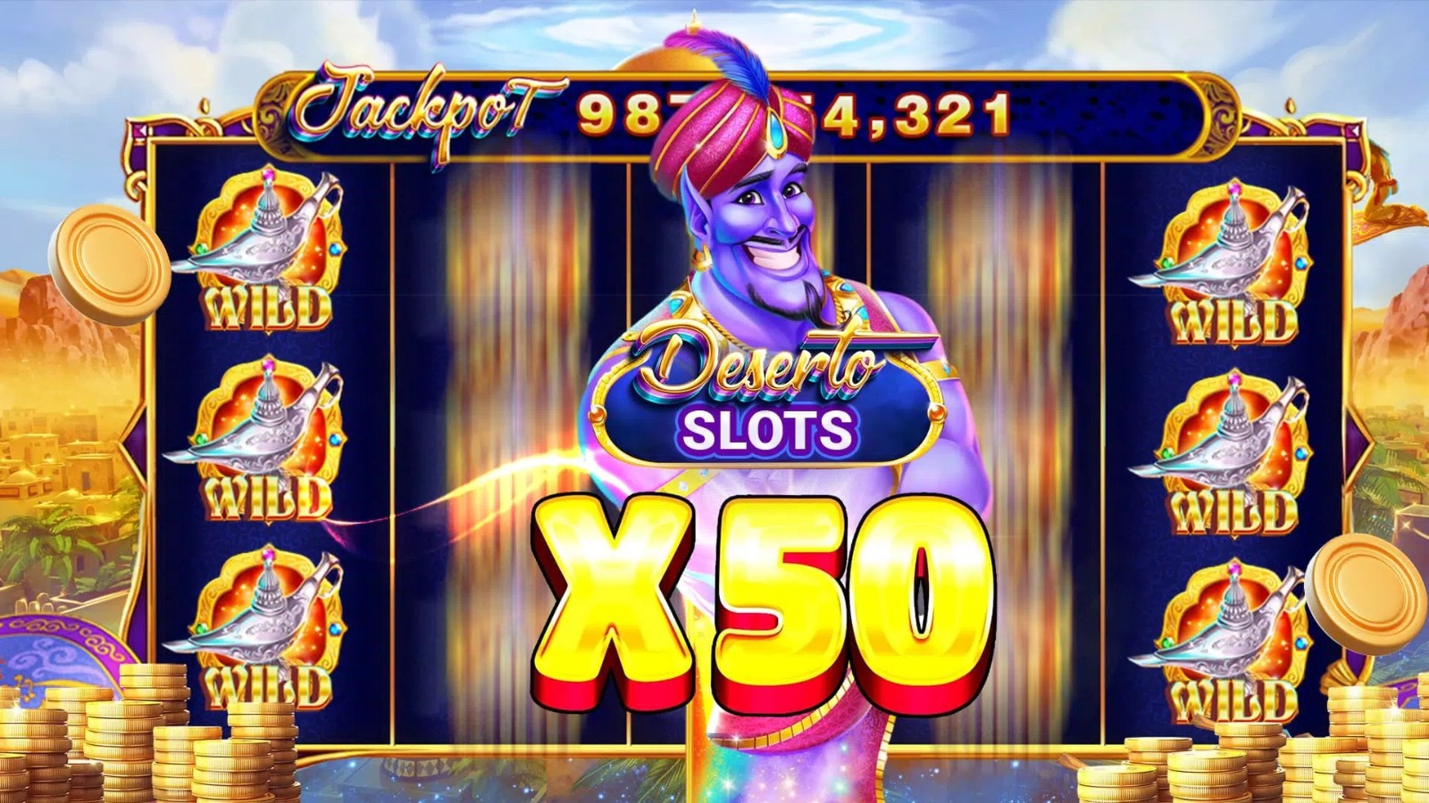 Deserto Slots screenshot