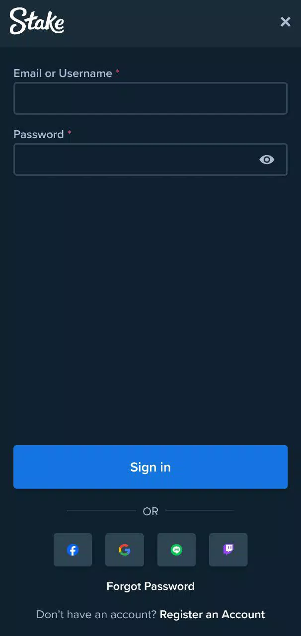 Stake APK screenshot