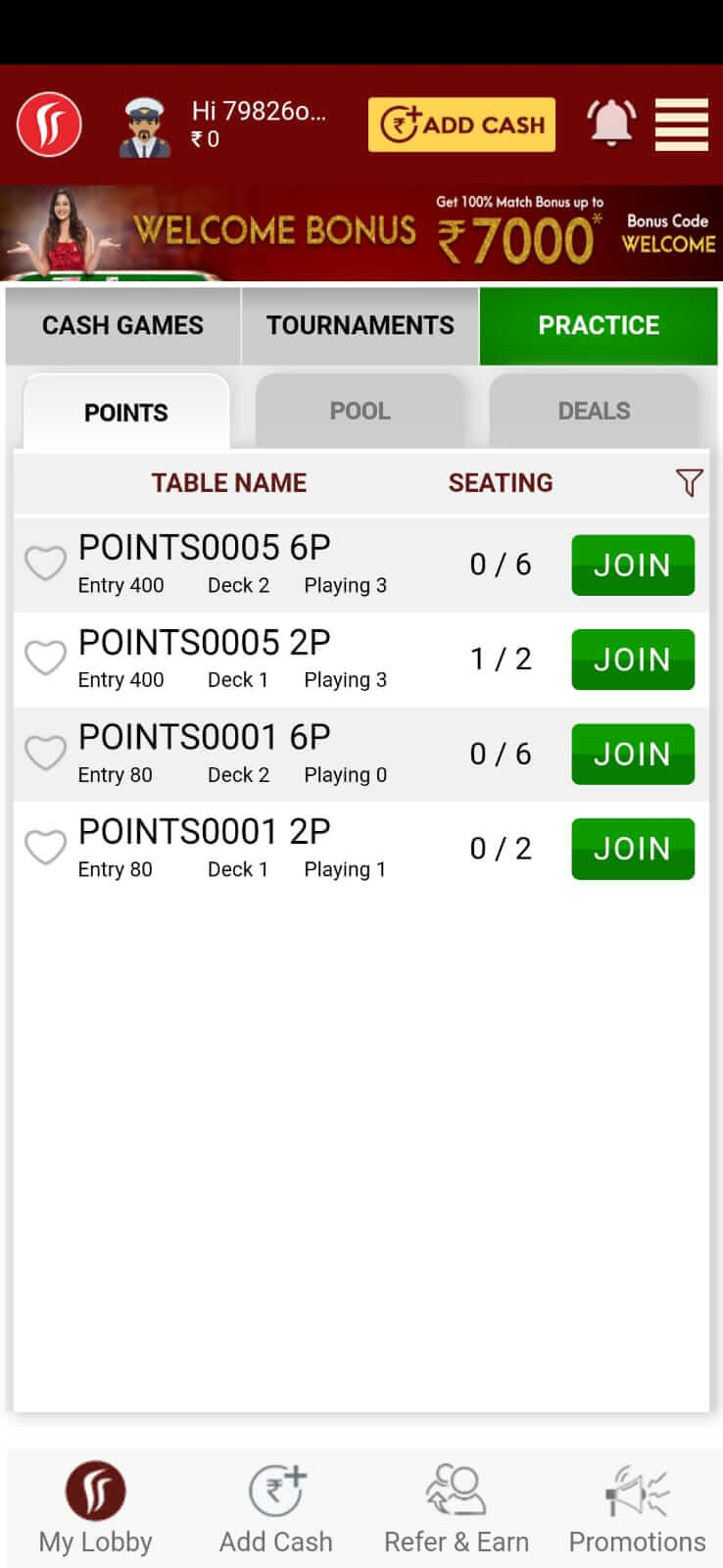 Rummy Passion APK screenshot