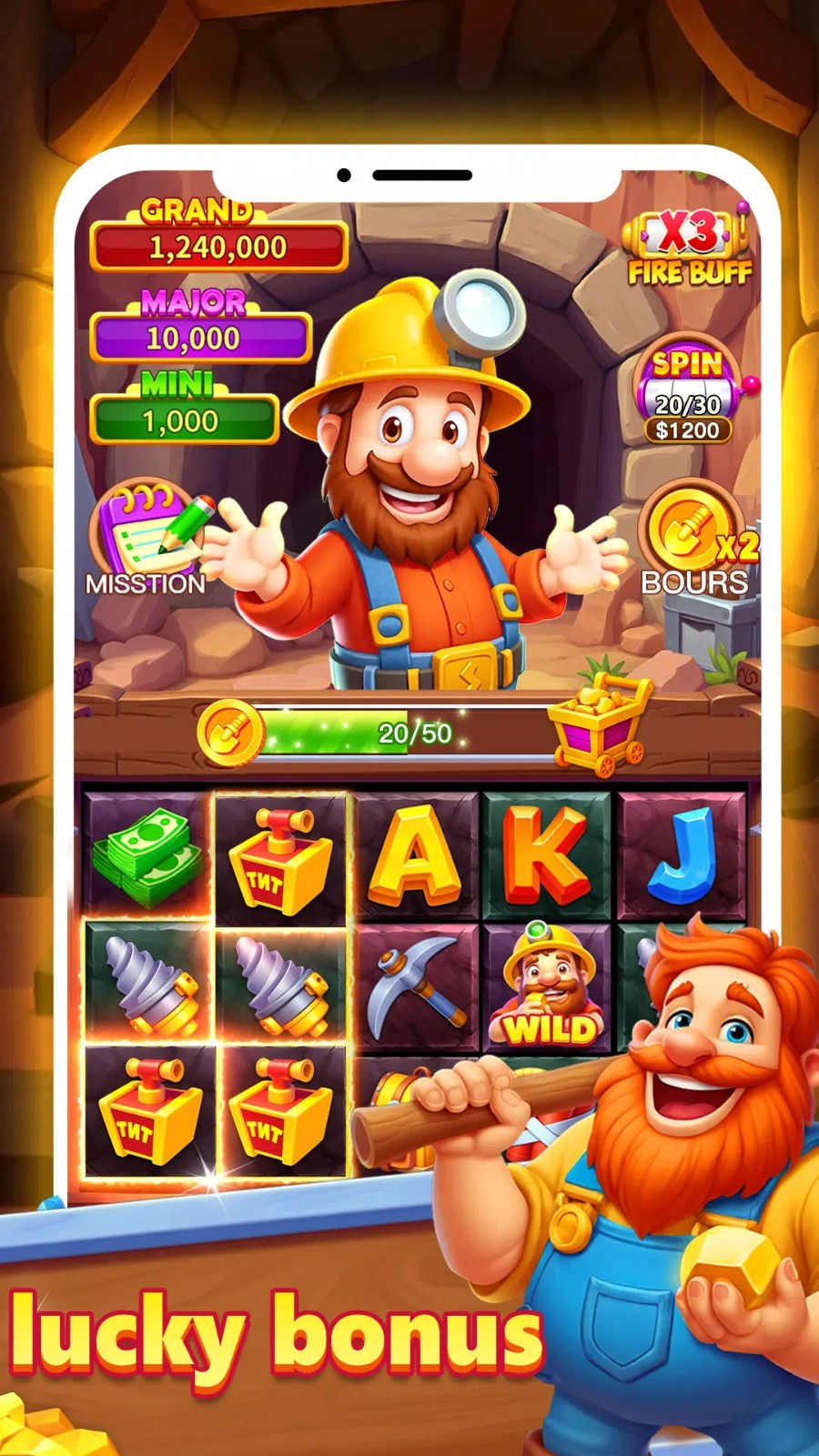 Gold Digger-Rich Game screenshot