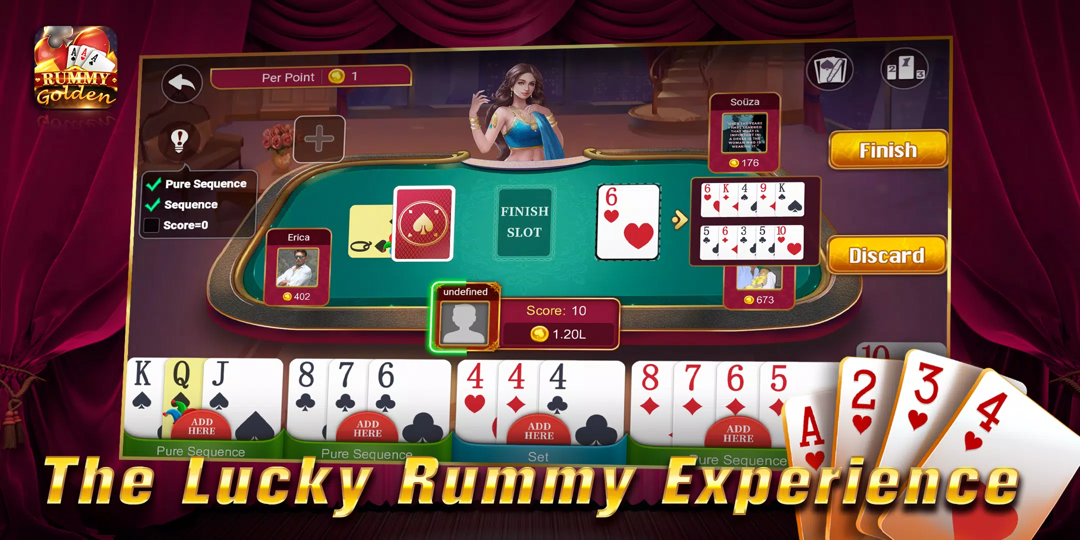 Golden Rummy screenshot