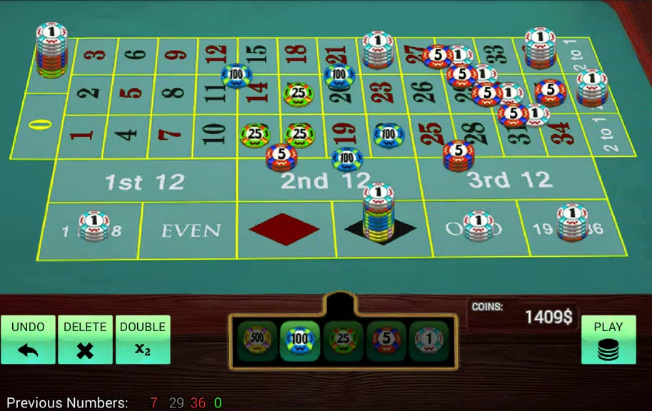 American Roulette screenshot