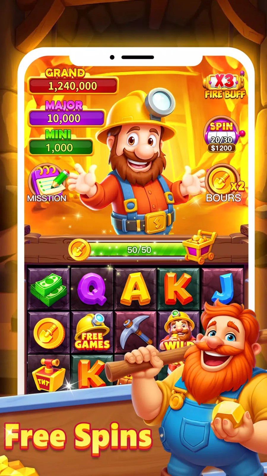 Gold Digger-Rich Game screenshot