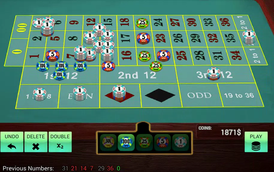 American Roulette screenshot