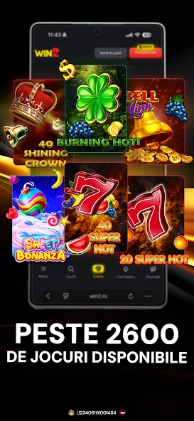 Win2 Casino screenshot