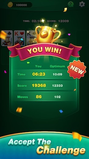 Solitaire-Lucky Poker screenshot
