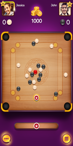 Carrom Pool Disc Game Mod screenshot