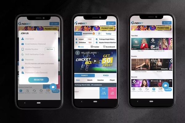 IndiBet screenshot