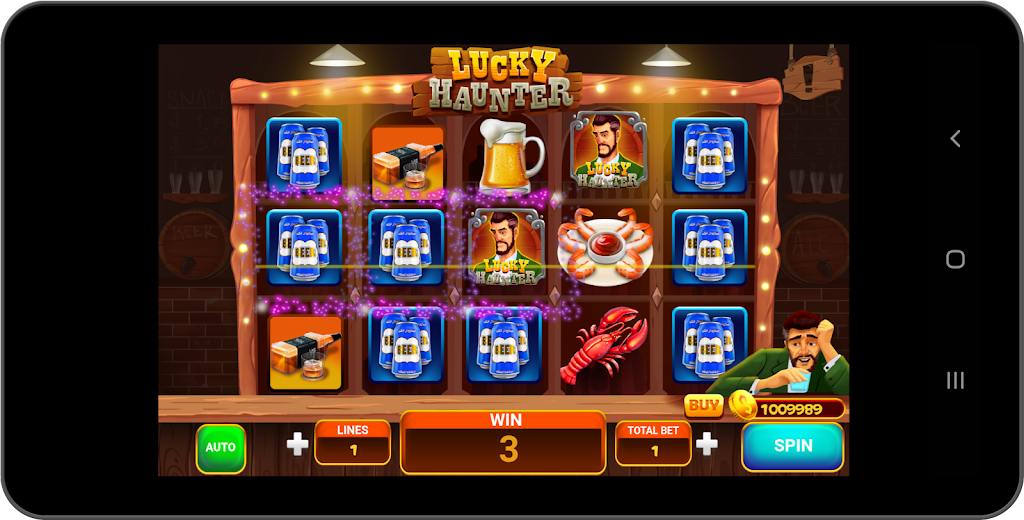 Lucky Hunter Slot machine screenshot
