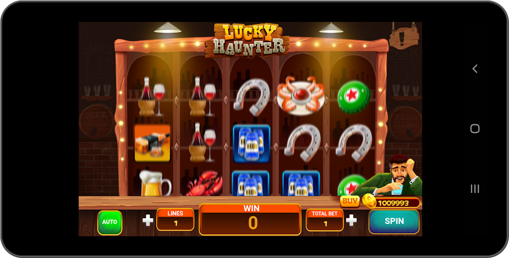 Lucky Hunter Slot machine screenshot
