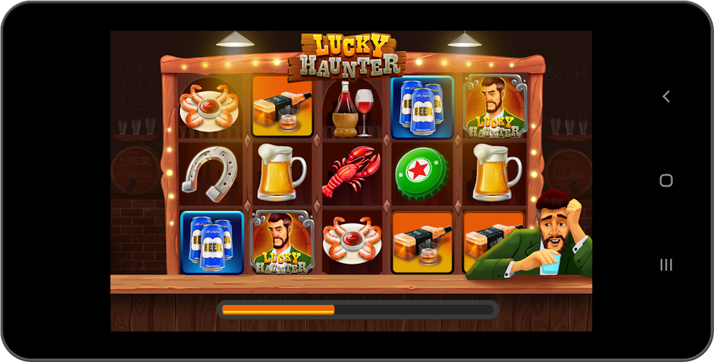 Lucky Hunter Slot machine screenshot
