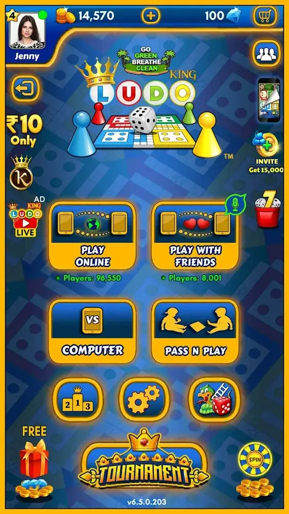 Ludo King NETFLIX Mod screenshot