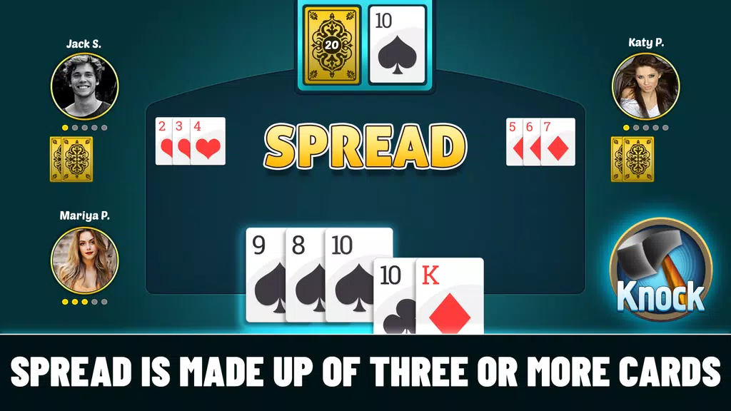 Tonk – Tunk Rummy Card Game screenshot