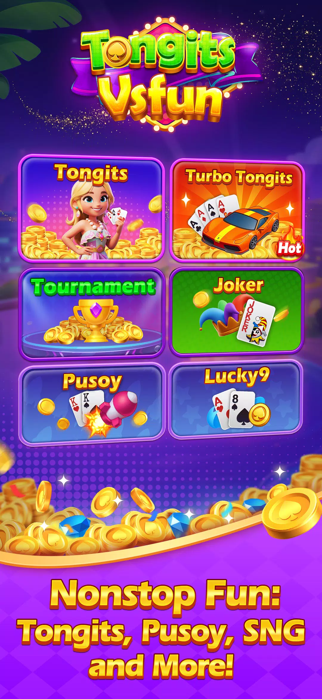 Tongits Vsfun - Pusoy screenshot