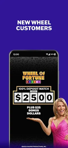 Wheel of Fortune NJ Casino App screenshot
