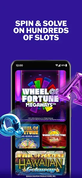 Wheel of Fortune NJ Casino App screenshot