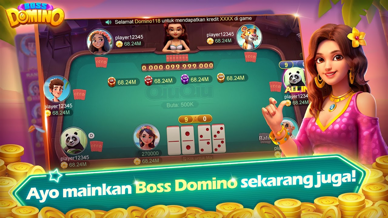 Boss Domino QiuQiu screenshot