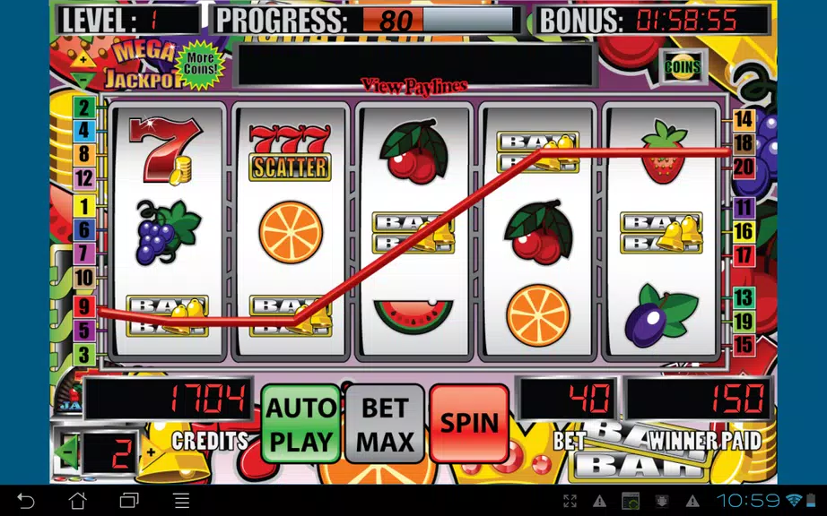 MEGA JACKPOT SLOTS: Wild Vegas Slot Machine screenshot