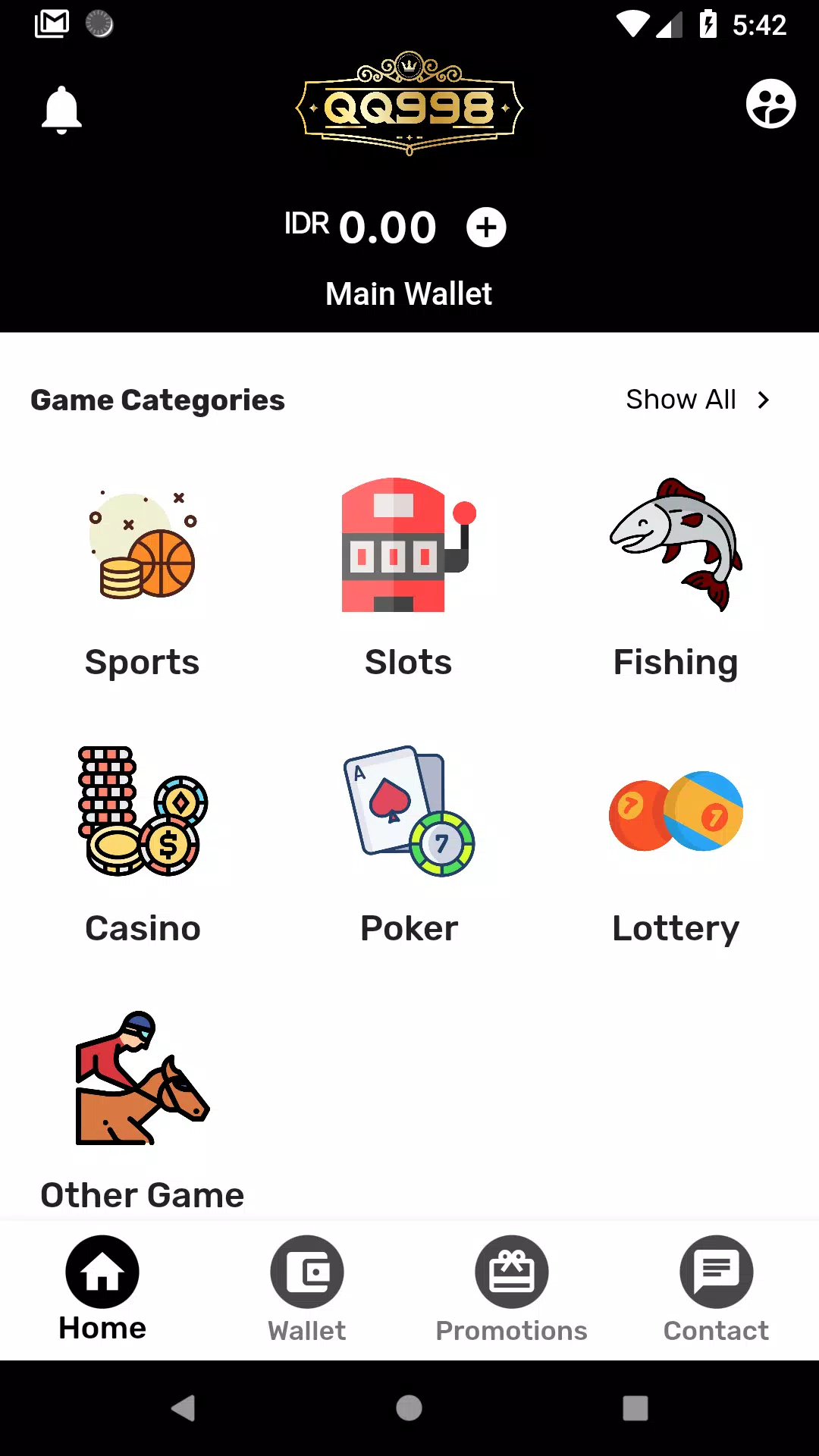 QQ998 Slot Mania APK screenshot