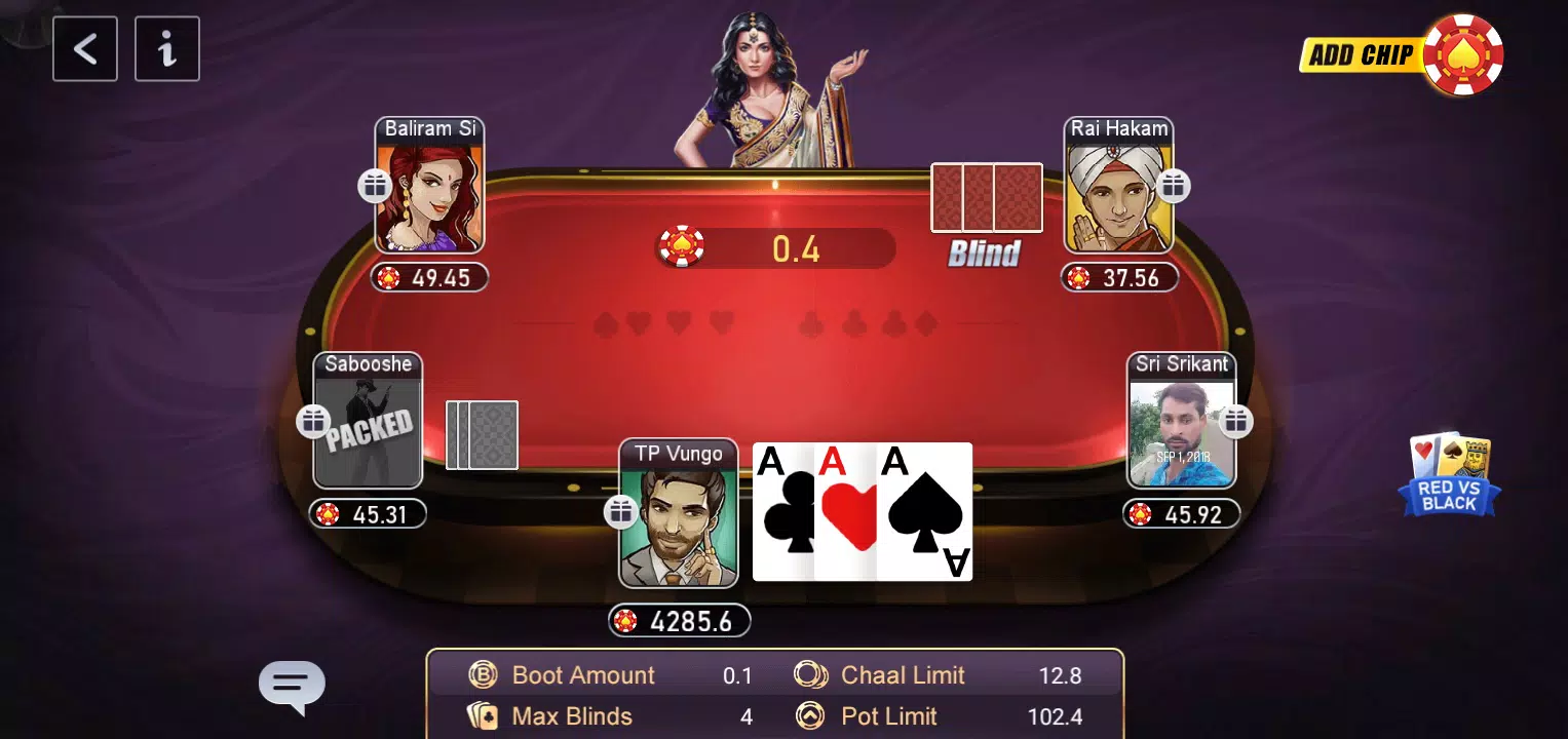 Teen Patti Vungo screenshot