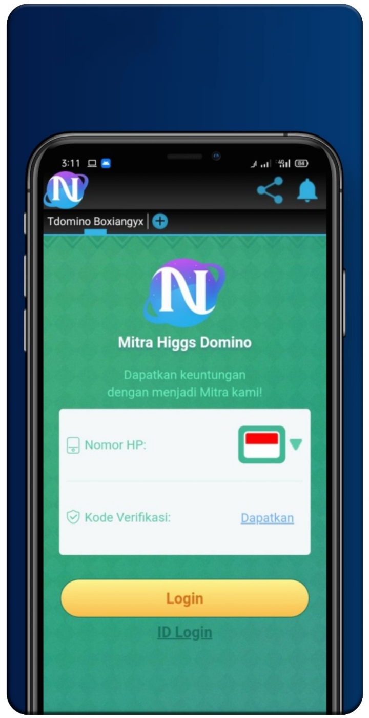Mitra Higgs Domino screenshot