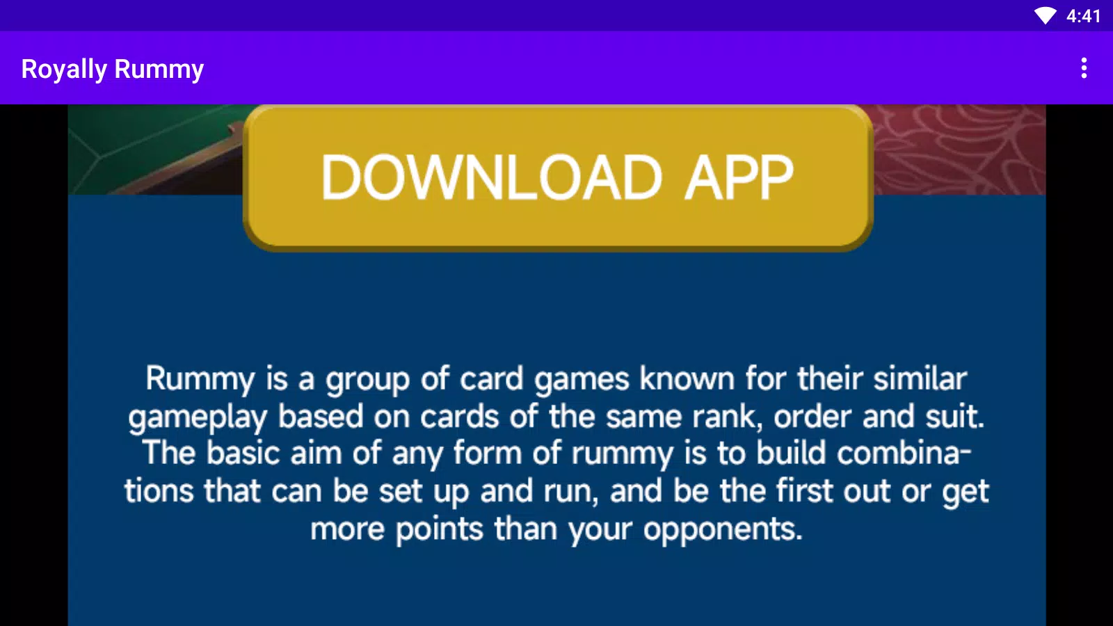 Royally Rummy screenshot