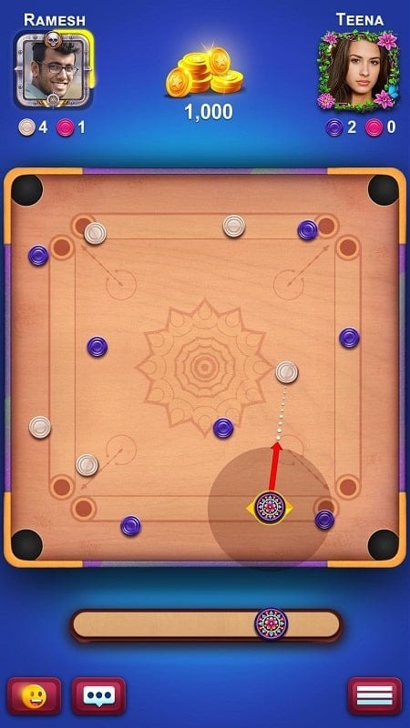 Carrom King™ Mod screenshot