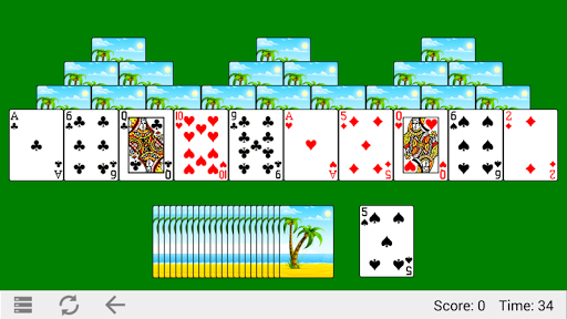 Classic TriPeaks Solitaire screenshot