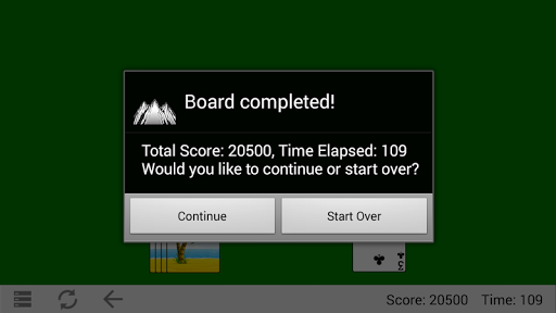 Classic TriPeaks Solitaire screenshot