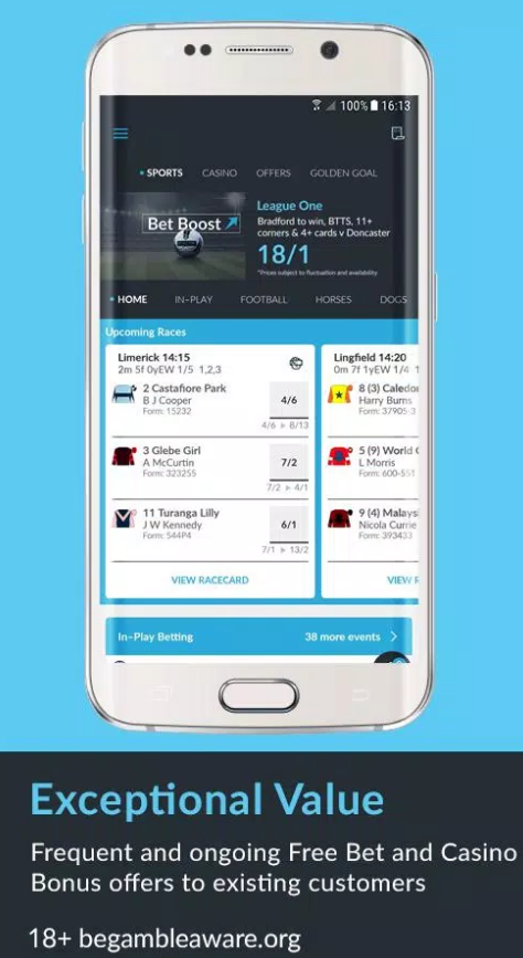 BetVictor Sports Bets & Casino screenshot