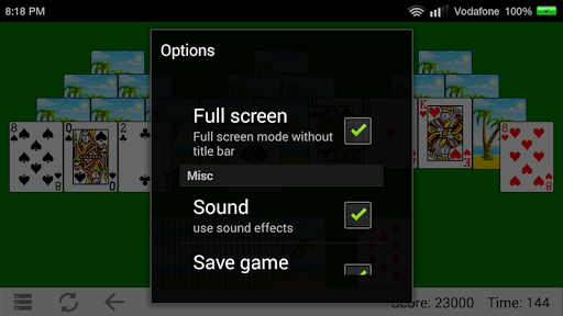Classic TriPeaks Solitaire screenshot