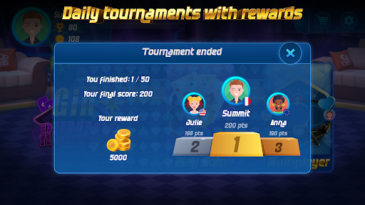 Gin Rummy Online Unblocked screenshot