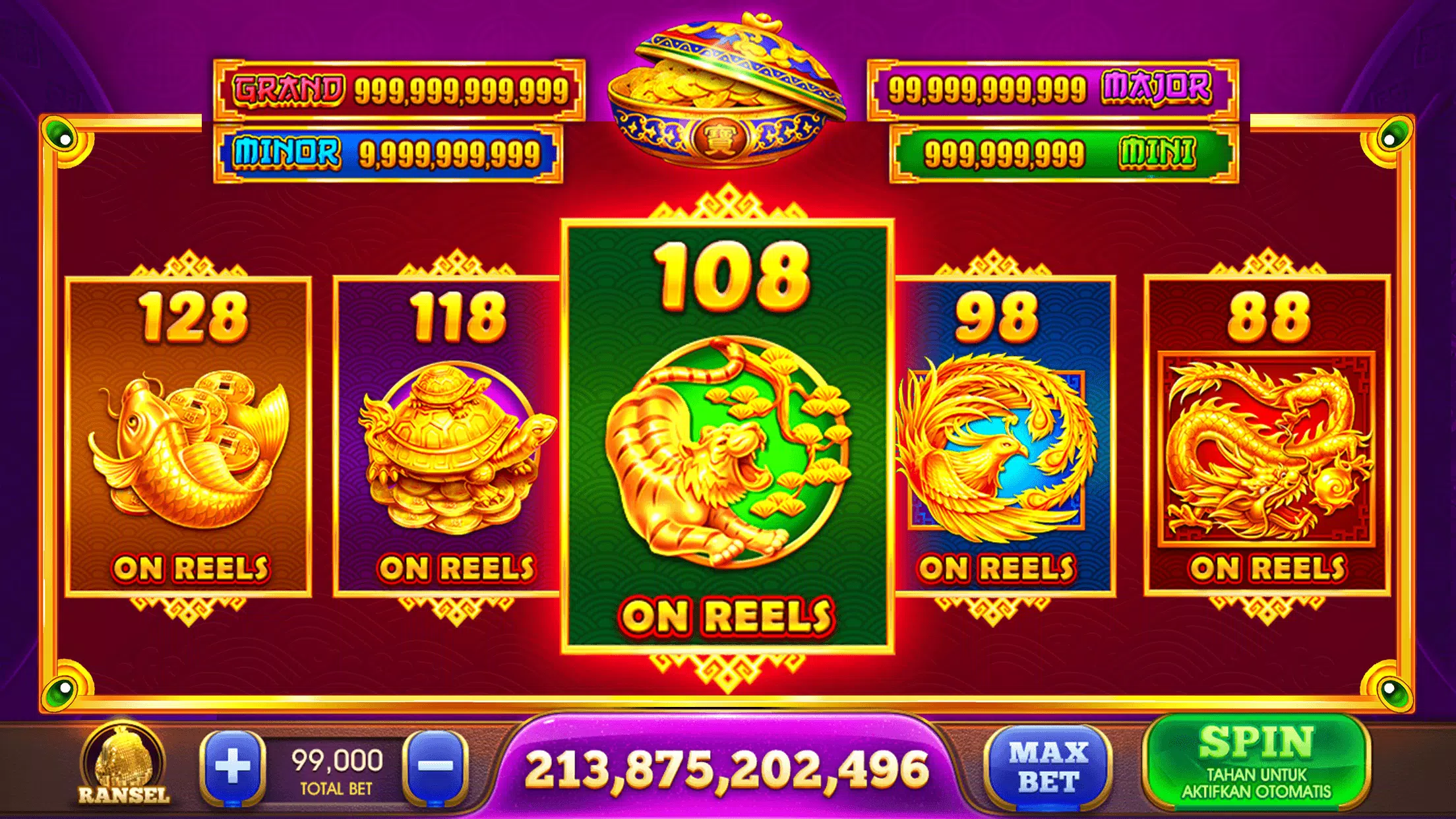 Higgs Slot Mod screenshot