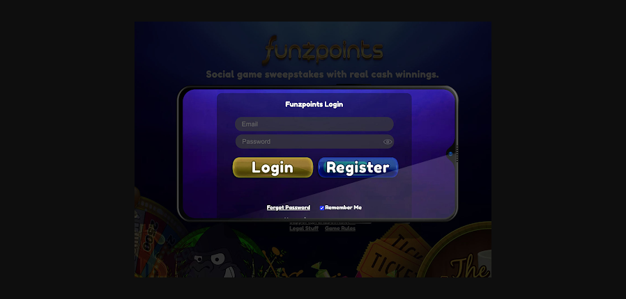 Funzpoints Casino Real Money No Deposit Bonus screenshot