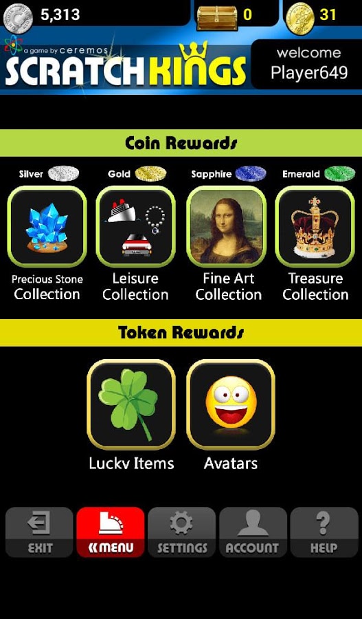Scratch Card Kings screenshot