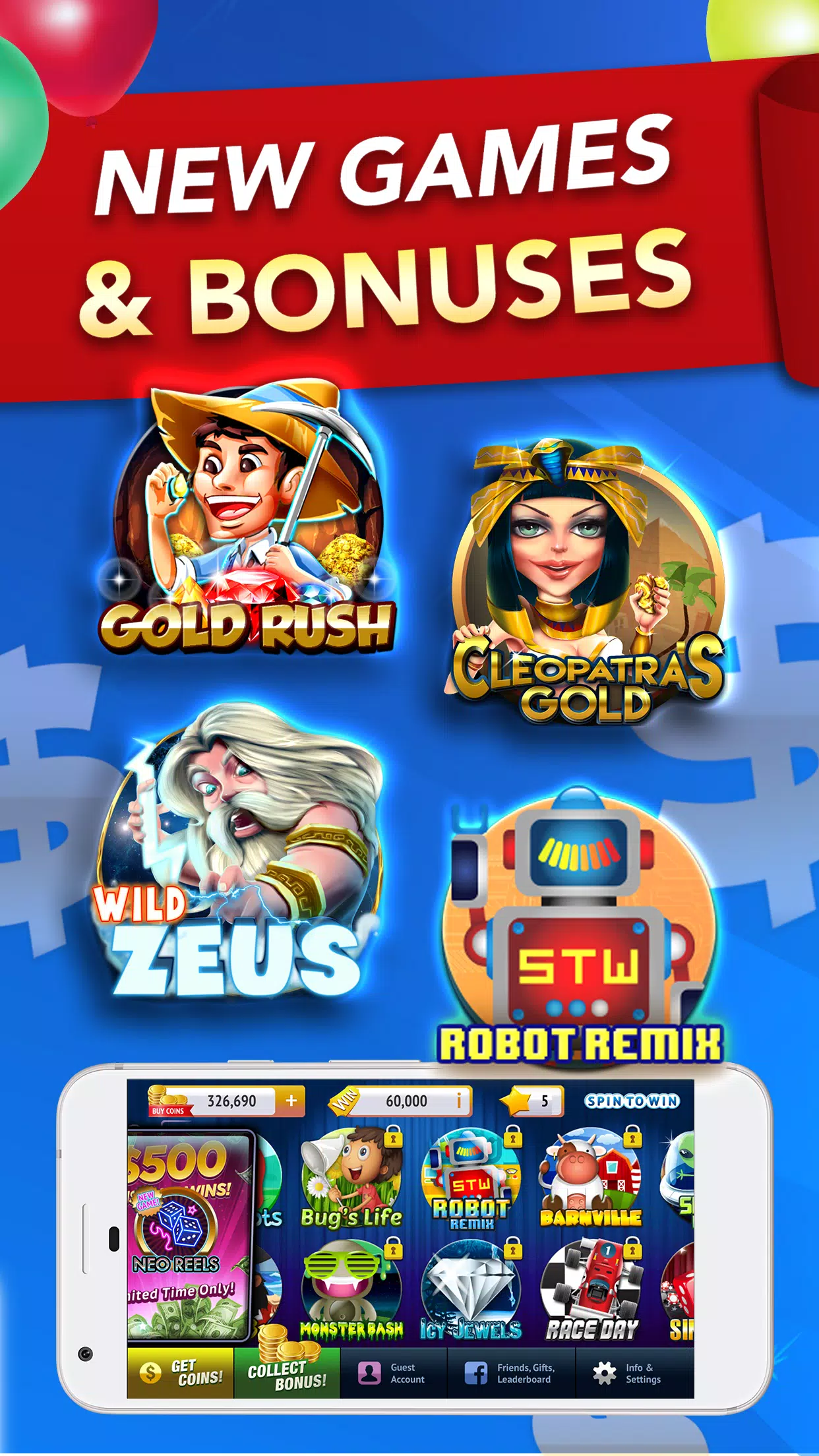 SpinToWin Slots APK screenshot