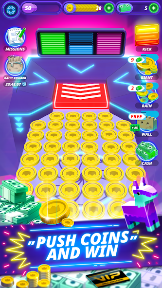 Coin Pusher - Vegas Dozer Game screenshot