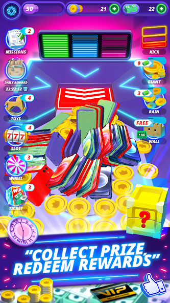 Coin Pusher - Vegas Dozer Game screenshot