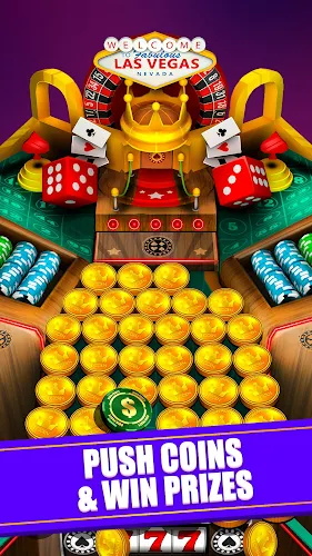 Casino Vegas Coin Party Dozer Game apk screenshot