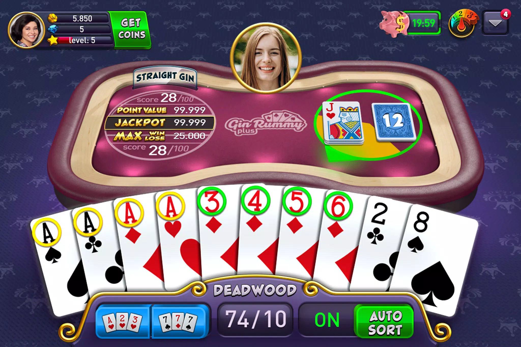 Gin Rummy Plus apk screenshot