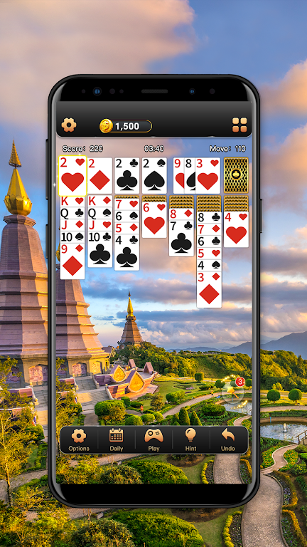 Solitaire Klondike World Trip apk screenshot