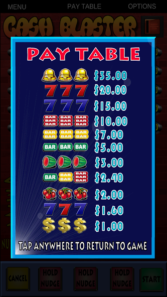 Cashblaster Slot Machine Online screenshot